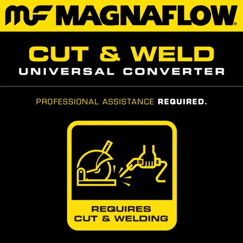 Catalytic Converter for California Grade CARB Compliant Universal Catalytic Converter MagnaFlow 337305